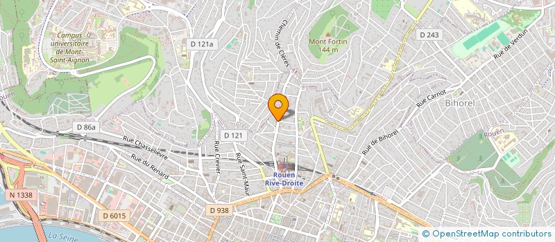 localisation de l'entreprise BIODENT  ROUEN