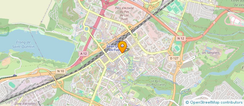 localisation de l'entreprise BIODENTAIRE  MONTIGNY-LE-BRETONNEUX