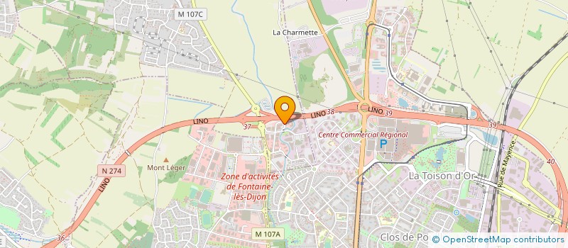 localisation de l'entreprise BIODEPE  GARGENVILLE