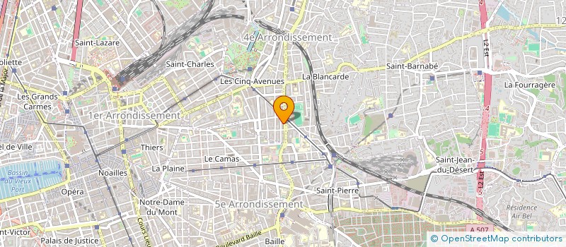 localisation de l'entreprise BIODESCHAMPS à MARSEILLE