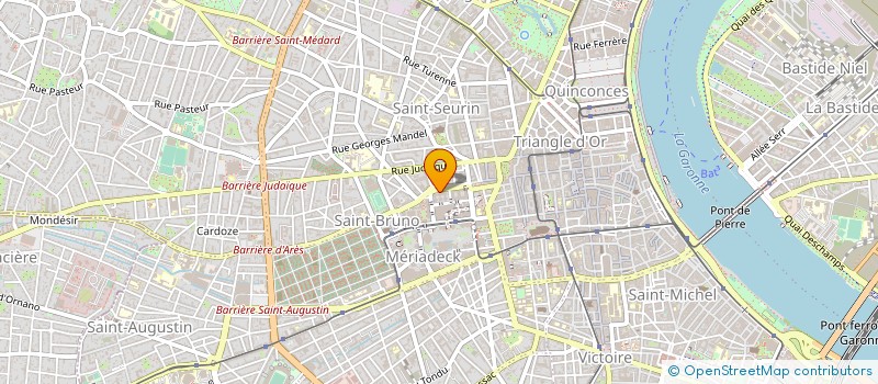 localisation de l'entreprise BIODIV'AIRSANTE FRANCE à BORDEAUX