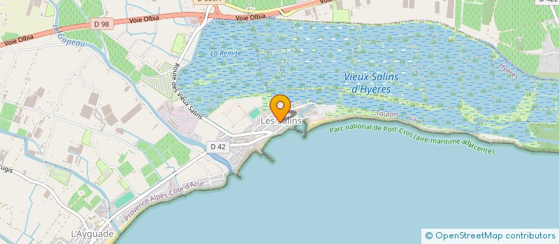 localisation de l'entreprise BIODIV ET PLANCTON à HYERES