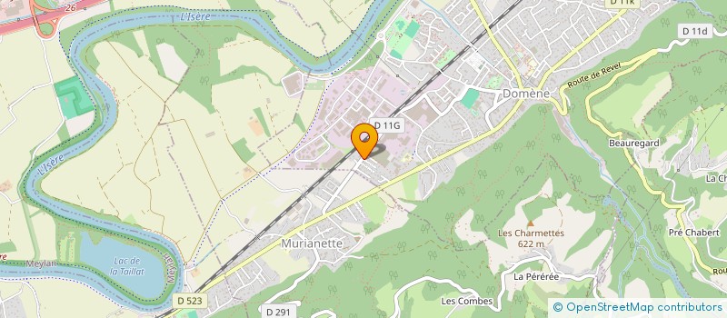 localisation de l'entreprise BIODIVCONNECT à DOMENE