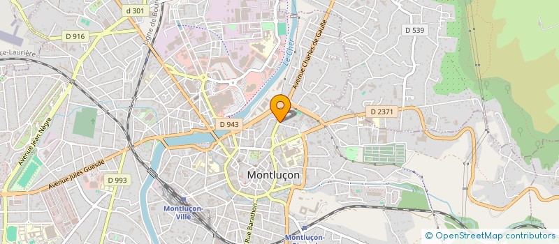 localisation de l'entreprise BIODIVERCITY  MONTLUCON
