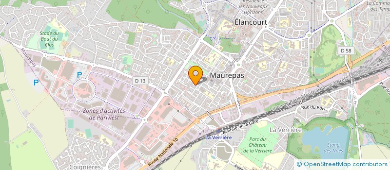 localisation de l'entreprise BIODIVERSITE 21  MAUREPAS