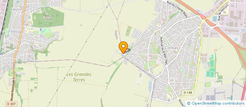 localisation de l'entreprise BIODIVERSITE, PARTAGE PAR L'IMAGE à CORBAS