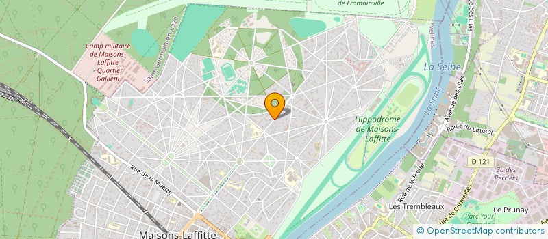 localisation de l'entreprise BIODYSSEE à MAISONS-LAFFITTE