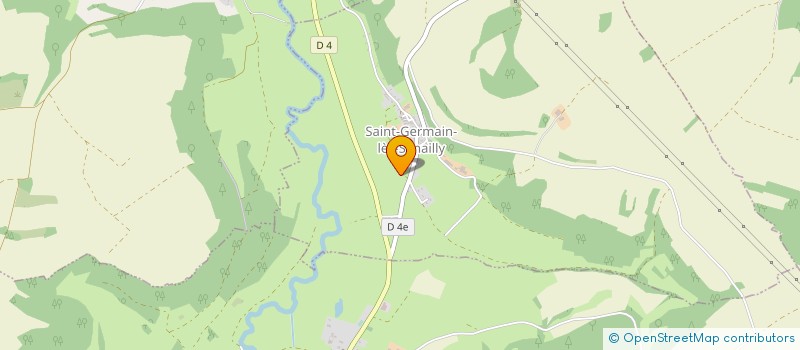 localisation de l'entreprise BIOENERGIE DE L'AUXOIS à SAINT-GERMAIN-LES-SENAILLY