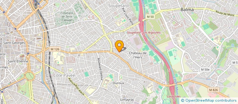 localisation de l'entreprise BIOESSENTYS  TOULOUSE