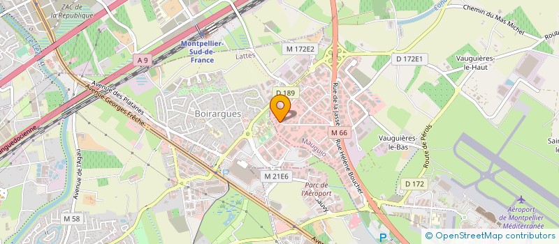 localisation de l'entreprise BIOFAQ LABORATOIRES à MAUGUIO