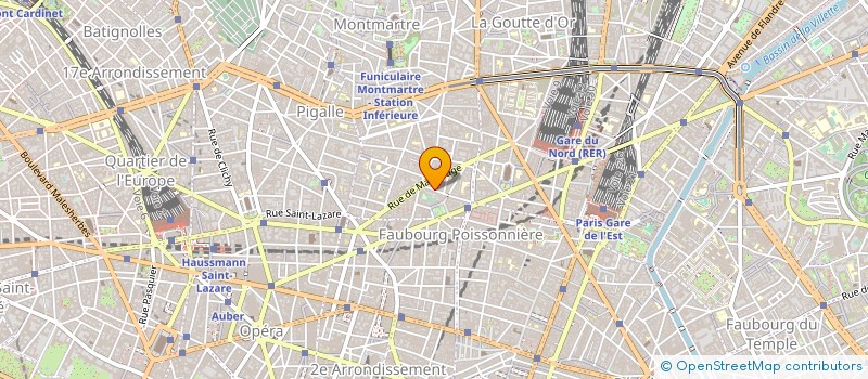localisation de l'entreprise BIOFIELD à PARIS