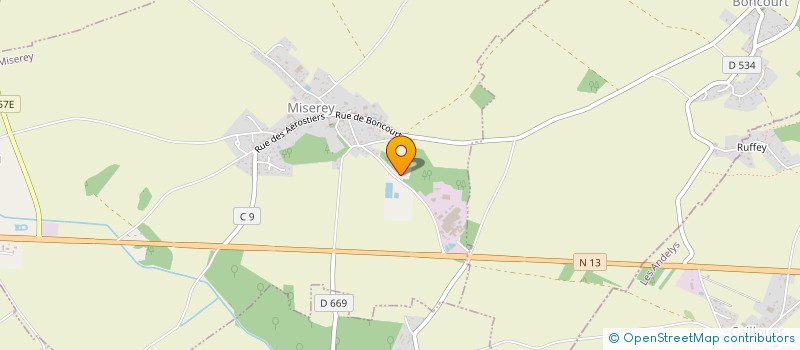 localisation de l'entreprise BIOGALENYS à EVREUX