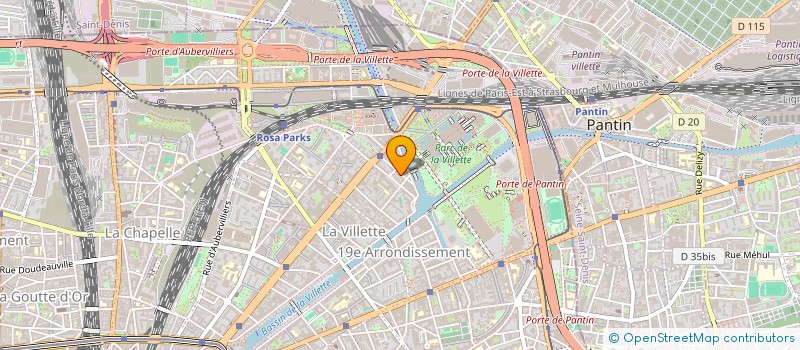 localisation de l'entreprise BIOGANY  PARIS