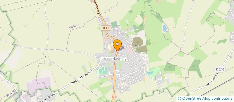 localisation de l'entreprise BIOGAZ DE LA BELLEVUE à HAVELUY