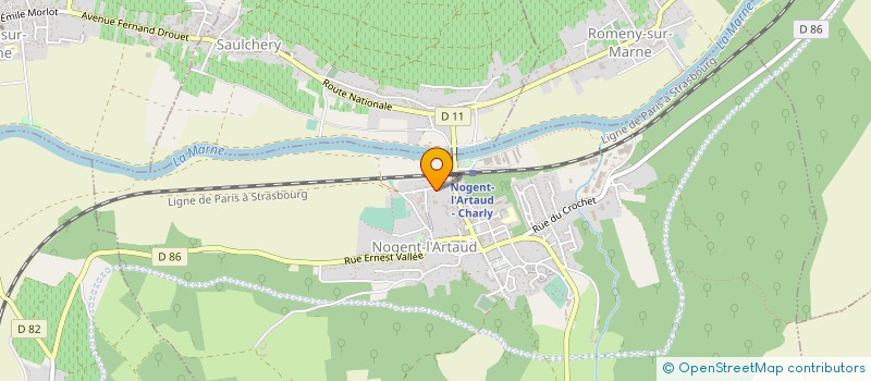 localisation de l'entreprise BIOGAZ DES FERMES à CHARLY-SUR-MARNE