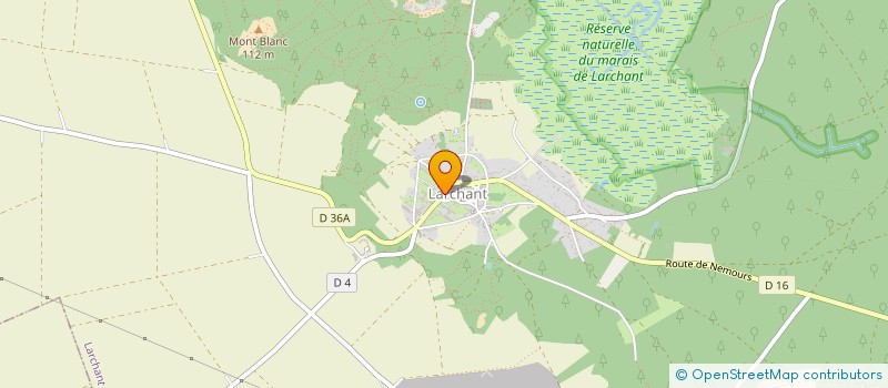 localisation de l'entreprise BIOGAZ DU PLATEAU à LARCHANT