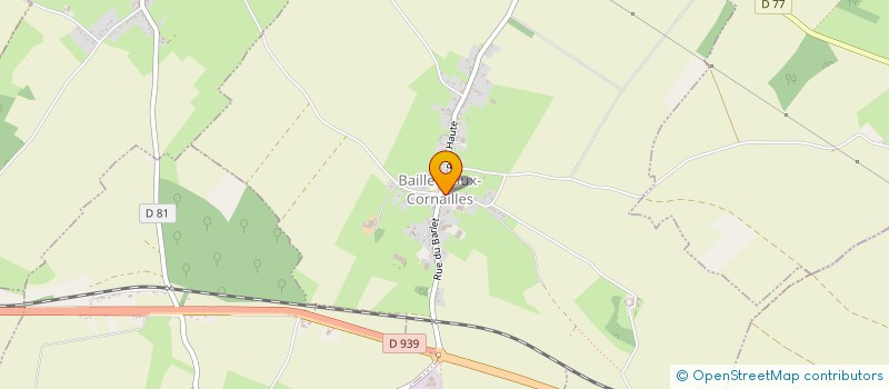 localisation de l'entreprise BIOGAZ DU TERNOIS à BAILLEUL-AUX-CORNAILLES