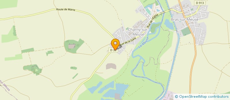 localisation de l'entreprise BIOGAZ DU VERDUNOIS à THIERVILLE-SUR-MEUSE