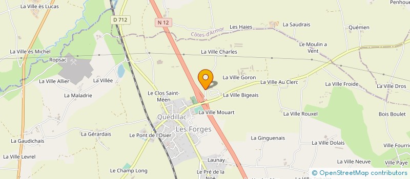 localisation de l'entreprise BIOGAZH ENERGIES à QUEDILLAC