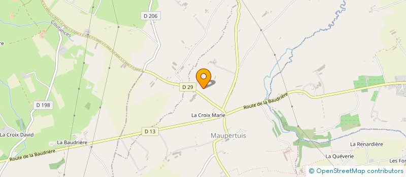 localisation de l'entreprise BIOGAZL à MAUPERTUIS