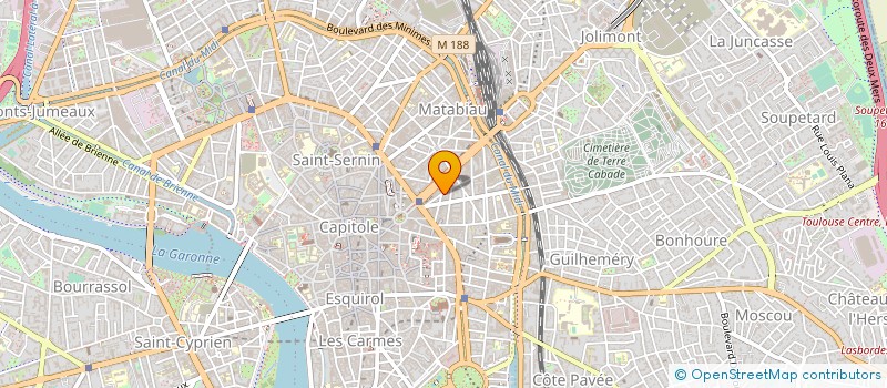 localisation de l'entreprise BIOGENOS à TOULOUSE