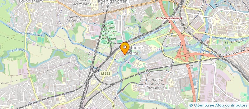 localisation de l'entreprise BIOGRAPHIE à STRASBOURG