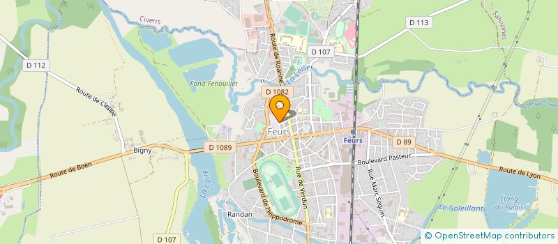 localisation de l'entreprise BIOGROUP AURA  DECINES-CHARPIEU