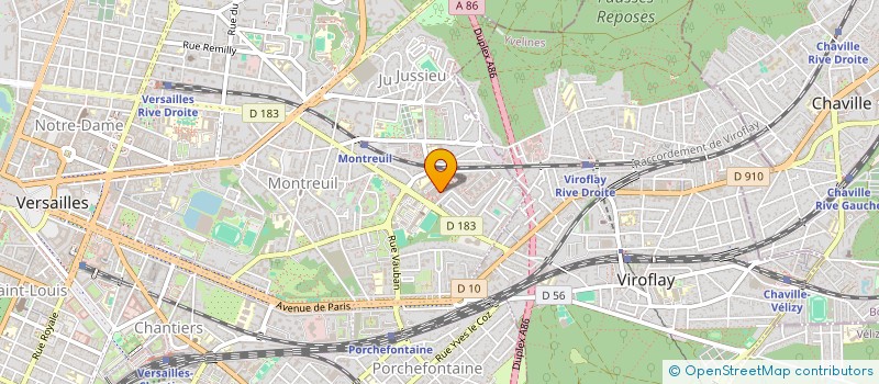 localisation de l'entreprise BIOGROUP PARIS SUD à GUYANCOURT