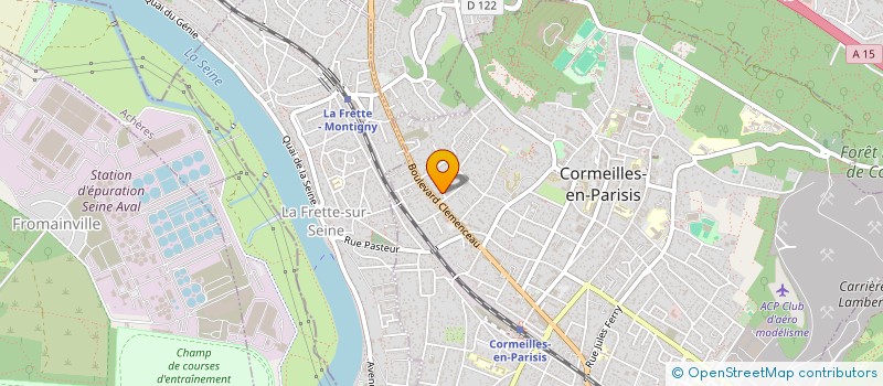 localisation de l'entreprise BIOHM à CORMEILLES-EN-PARISIS