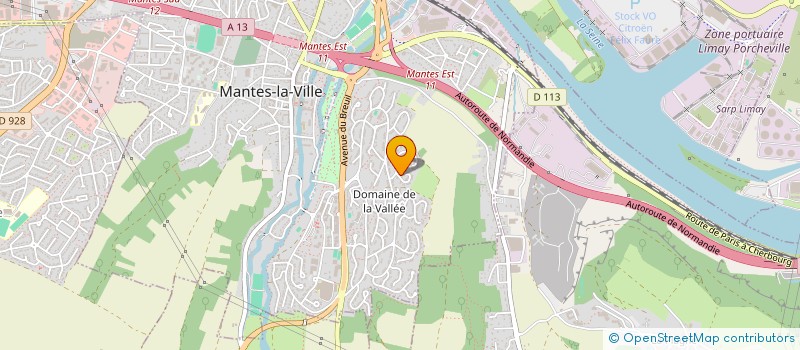 localisation de l'entreprise BIOK  MANTES-LA-VILLE