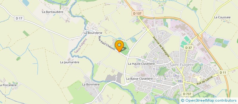 localisation de l'entreprise BIOKI à SAINT-FULGENT