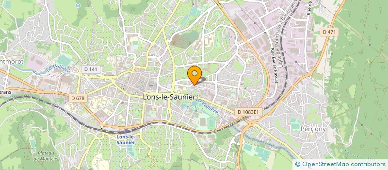 localisation de l'entreprise BIOKOSMA FRANCE SOC à LONS-LE-SAUNIER