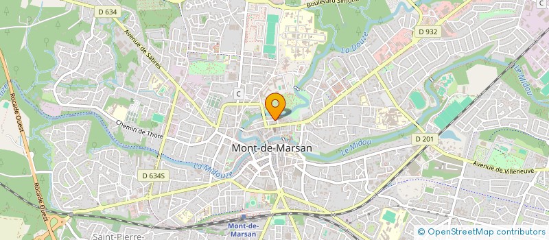 localisation de l'entreprise BIOKOUME  MONT-DE-MARSAN