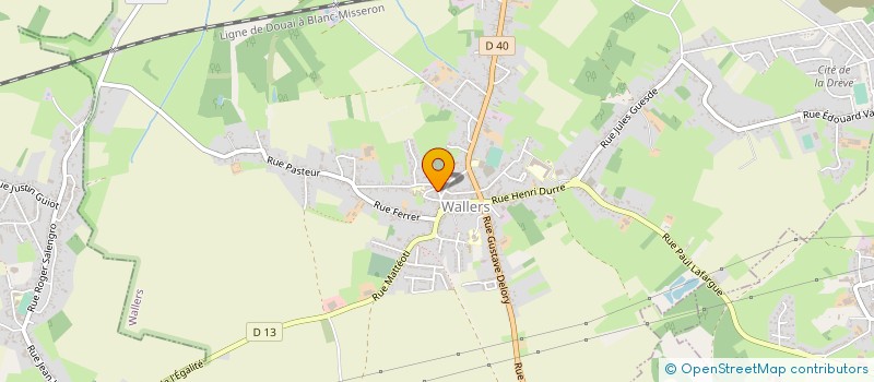 localisation de l'entreprise BIOLANDFIRM à WALLERS