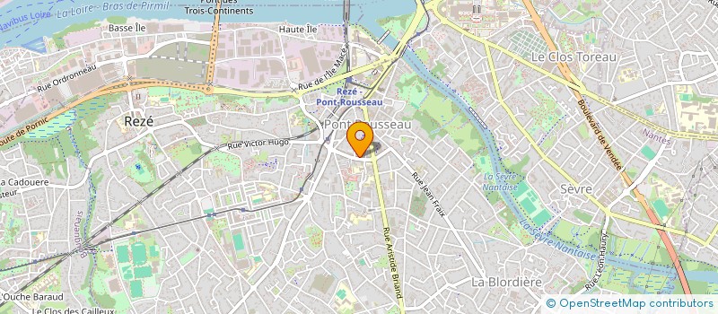 localisation de l'entreprise BIOLIANCE IMMOBILIER  REZE