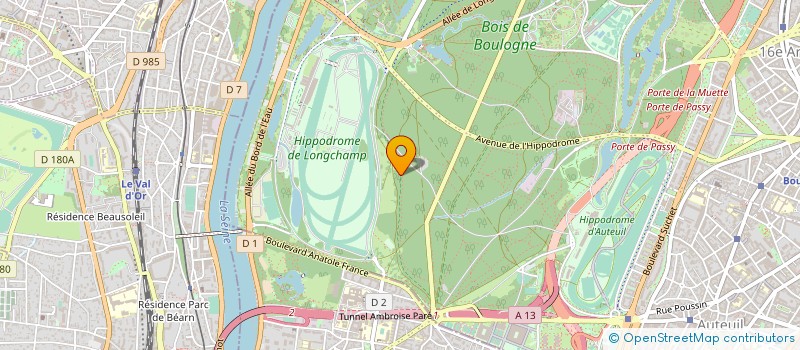 localisation de l'entreprise BIOLINE AGROSCIENCES FRANCE à PARIS