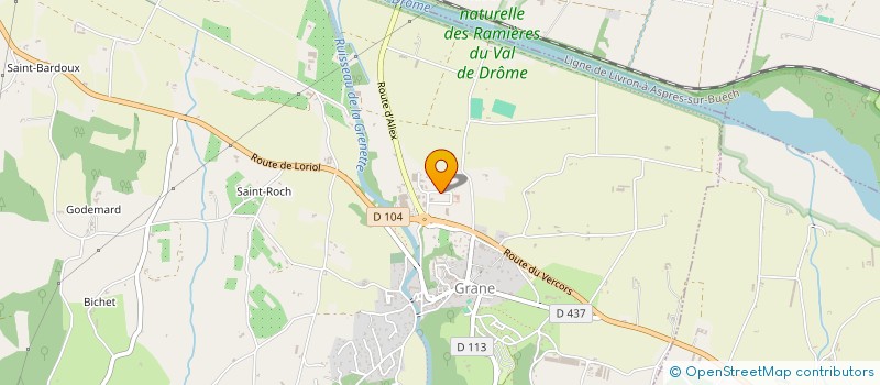 localisation de l'entreprise BIOLISME à GRANE