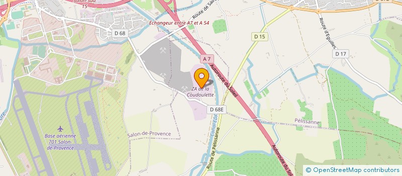 localisation de l'entreprise BIOLOGIE SILICIUM COMPAGNIE FRANCE à LANCON-PROVENCE