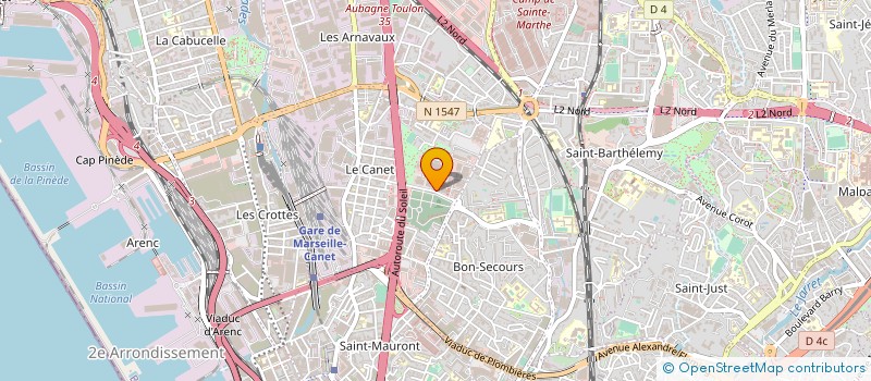 localisation de l'entreprise BIOLOGIS à MARSEILLE