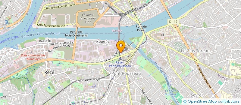 localisation de l'entreprise BIOLOIRE à REZE