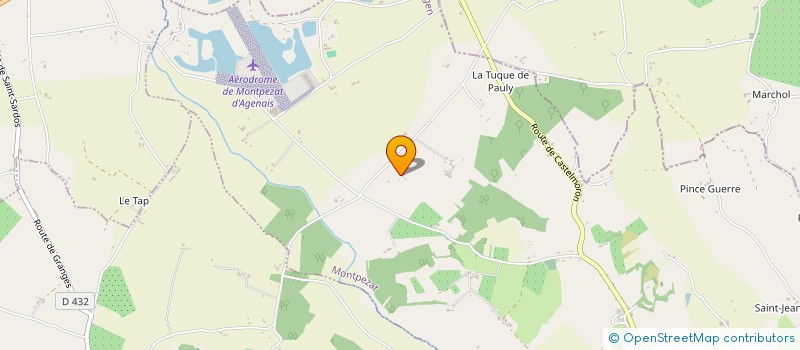 localisation de l'entreprise BIOLOKLOCK à MONTPEZAT