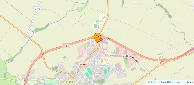 localisation de l'entreprise BIOLUTON  RETHEL