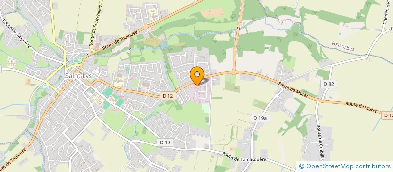 localisation de l'entreprise BIOM  SAINT-LYS