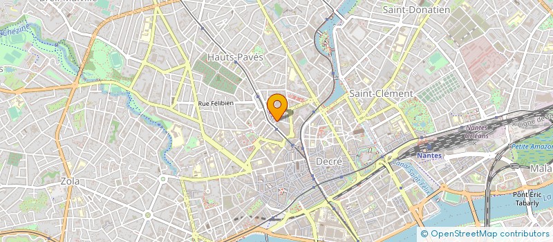 localisation de l'entreprise BIOMAC à NANTES