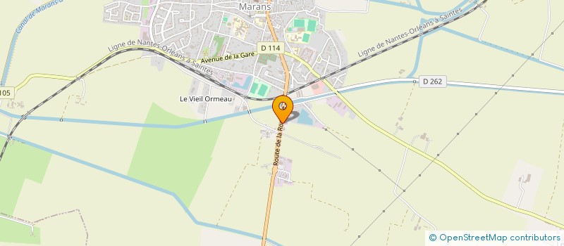 localisation de l'entreprise BIOMARANS  MARANS