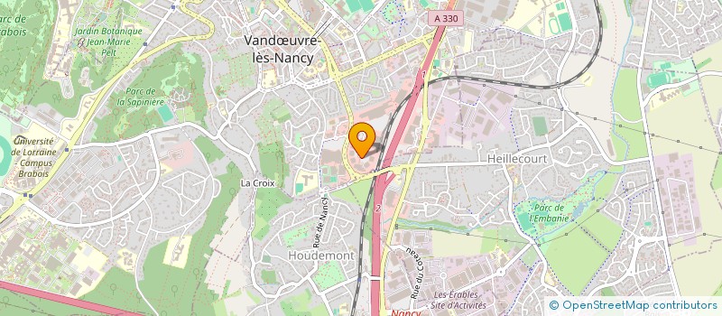 localisation de l'entreprise BIOMARCHESI à VANDŒUVRE-LES-NANCY