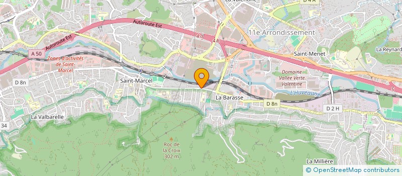 localisation de l'entreprise BIOMASSE 13 à MARSEILLE