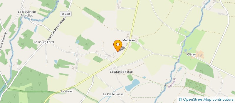 localisation de l'entreprise BIOMASSE CHALEUR DISTRIBUTION à MORTREE