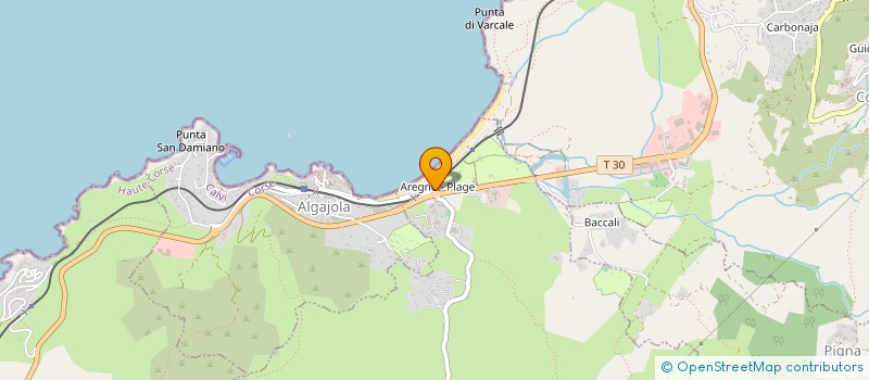 localisation de l'entreprise BIOMAT CORSICA à L'ILE ROUSSE