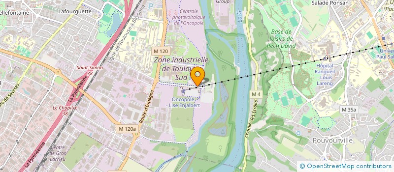localisation de l'entreprise BIOMED ALLIANCE à TOULOUSE